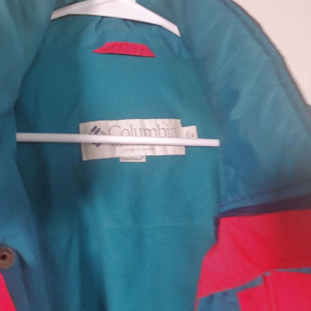 Vintage 80s 90s Columbia Sportswear Color Block Jacket Size Medium  Rare - Picture 5 of 14